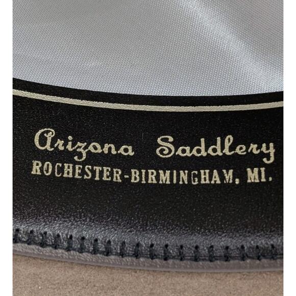 Vintage Arizona Saddlery Custom Cowboy Hat 6 7/8 Kangaroo Felt Style 5275 USA... - Picture 12 of 16